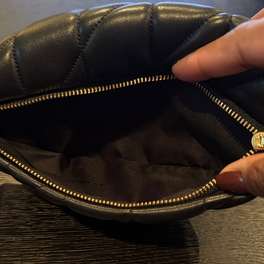 Coach Black Quilted Belt Bag - Picture 10 of 12